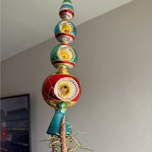 Festive Multicolor Holiday Tree Topper